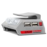 Import CROWN 12-18V Lithium-ion Cordless Power Source USB Charger CAU01 from chinese wholesale supplier and manufacturer