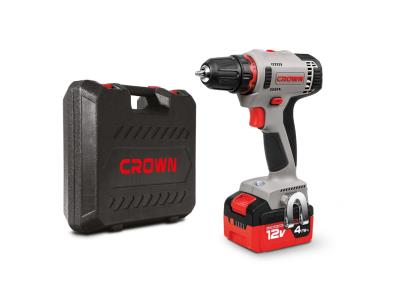 Import CROWN 12V Cordless Drills Driver Lithium-ion Step Speed Power Tools CT21081H-4 BMC from chinese wholesale supplier and manufacturer