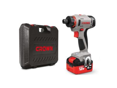 Import CROWN 12V Cordless Screwdriver 1/4 Inch Multi-function Power Tools CT21081HB-4 BMC from chinese wholesale supplier and manufacturer