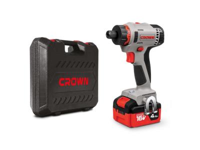 Import CROWN 16V Cordless Screwdriver 1/4″ Auto Lock Lithium-ion Power Tools CT21082HB-4 BMC from chinese wholesale supplier and manufacturer