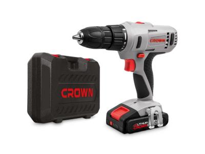 Import CROWN 18V Cordless Drill Driver 2AH Lithium-ion Power Tools CT21056L-2 BMC from chinese wholesale supplier and manufacturer