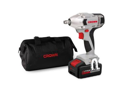 Import CROWN 18V Cordless Impact Wrench 4AH Portable Li-ion Power Tools CT22016L-4 TB from chinese wholesale supplier and manufacturer