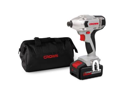 Import CROWN 18V Cordless Screwdriver 4AH Portable Li-ion Power Tools CT22022L-4 TB from chinese wholesale supplier and manufacturer