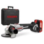 Import CROWN 20V Cordless Angle Grinder 5″ 4AH Cut Off Brushless Power Tools CT23001-125HX-4 BMC from chinese wholesale supplier and manufacturer