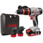 Import CROWN 20V Cordless Drill/Driver 2AH Lithium-ion Power Tools CT21076HQX-2 BMC from chinese wholesale supplier and manufacturer