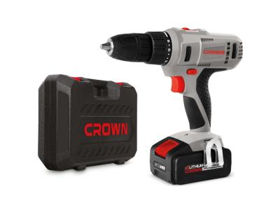 Import CROWN 24V Cordless Drill Screwdriver Variable Speed Power Tools CT21074LH-2 BMC from chinese wholesale supplier and manufacturer