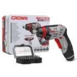 Import CROWN 3.6V Cordless Drill Screwdriver 200RPM Power Tools CT22024 MC from chinese wholesale supplier and manufacturer