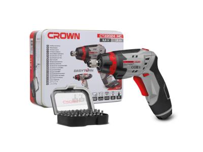 Import CROWN 3.6V Cordless Drill Screwdriver 200RPM Power Tools CT22024 MC from chinese wholesale supplier and manufacturer