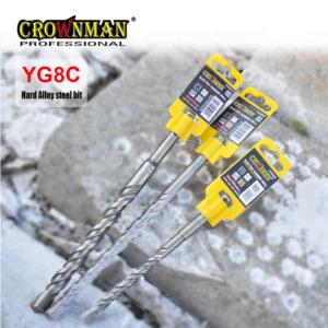 Import CROWNMAN Alloy Steel Plus Shank Electric Hammer Drill For Concrete from chinese wholesale supplier and manufacturer