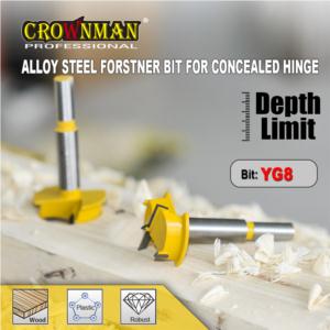 Import CROWNMAN Forstner Drill Bit For Concealed Hinge from chinese wholesale supplier and manufacturer