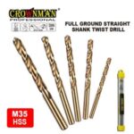 Import CROWNMAN Full Ground Straight Shank Twist Drill from chinese wholesale supplier and manufacturer