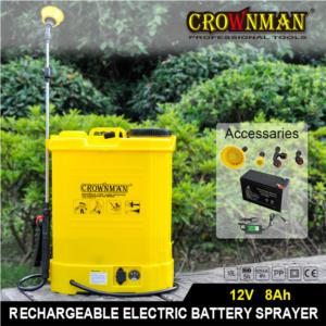 Import CROWNMAN Rechargeable Electric Battery Sprayer 16L Volume from chinese wholesale supplier and manufacturer