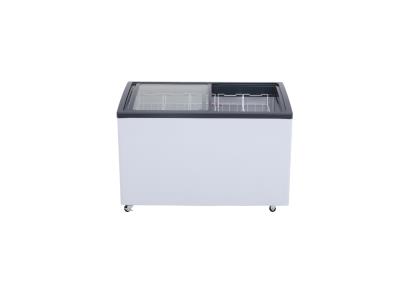 Import Curved Glass Door Show Case Freezer from chinese wholesale supplier and manufacturer