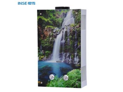 Import Customized glass panel instant gas water heater/Tankless gas geyser D1306 from chinese wholesale supplier and manufacturer