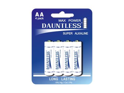 Import DAUNTLESS ALKALINE BATTERY LR6 from chinese wholesale supplier and manufacturer