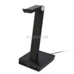 Import Desktop touch control RGB LED gaming headphone stand 3.5mm aux and 3xUSB HUB from chinese wholesale supplier and manufacturer