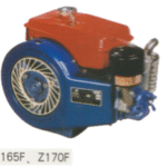 Import Diesel engine horizontal type air cooled 165F from chinese wholesale supplier and manufacturer