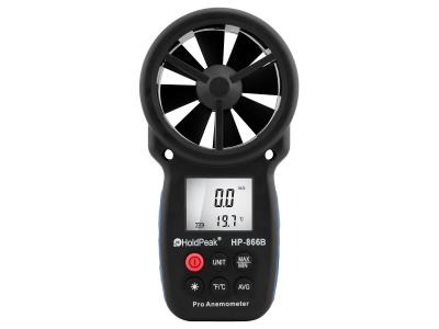 Import Digital Anemometer Air Flow Meter LCD Wind Speed Gauge Handheld 866B 0.3-30M/s from chinese wholesale supplier and manufacturer