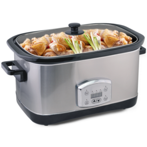 Import Digital Smart control Stainless steel Rectangular slow cooker 7.0L from chinese wholesale supplier and manufacturer