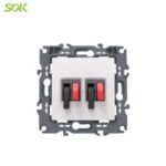 Import Double Audio Power Socket from chinese wholesale supplier and manufacturer
