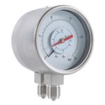 Import double Bourdon tube differential pressure gauge from chinese wholesale supplier and manufacturer