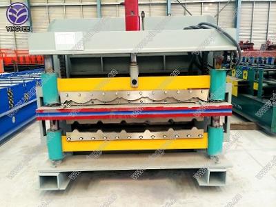 Import double layer roof tile roll forming from chinese wholesale supplier and manufacturer