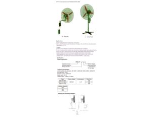 Import DPS-YS explosion-proof shaking-head fan(ⅡB) from chinese wholesale supplier and manufacturer
