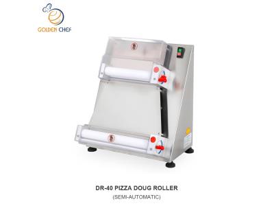Import DR-40 SEMI-AUTO PIZZA DOUGH ROLLER / DOUGH SHEETER / BREAD MAKING MACHINE / PIZZA MACHINE from chinese wholesale supplier and manufacturer
