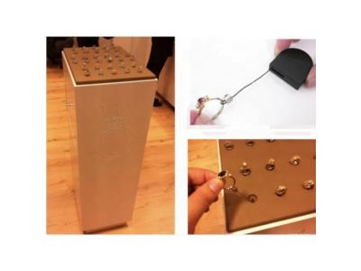 Import DRAGON GUARD Jewelry watch security display retractable anti theft pull box from chinese wholesale supplier and manufacturer