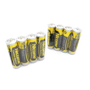 Import DRY BATTERY / ZINC CARBON BATTERY AA R6P 1.5V from chinese wholesale supplier and manufacturer
