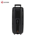 Import Dual 8 Inch Party Rechargeable Bluetooth DJ Speaker Trolley Speaker With MIC from chinese wholesale supplier and manufacturer