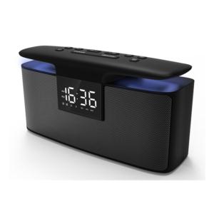 Import Dual alarm clock 12W bluetooth speaker with elegant lamp light from chinese wholesale supplier and manufacturer