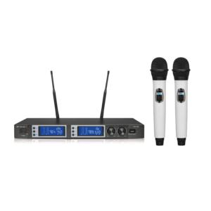 Import Dual channel wireless microphone from chinese wholesale supplier and manufacturer