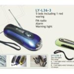 Import Dynamo flashlight LY-L36-3 from chinese wholesale supplier and manufacturer