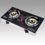 Import Economic 2 burner tempered glass 2D printing gas cooker stove from chinese wholesale supplier and manufacturer