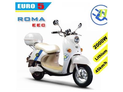 Import EEC COC electric scooter e motorcycle EURO 5 (Roma) EV33 from chinese wholesale supplier and manufacturer