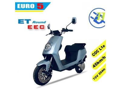 Import EEC electric motorcycle e scooter EURO5 COC (ET Round) EV33 from chinese wholesale supplier and manufacturer