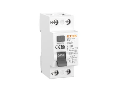 Import EKL6-100 RCCB ELCB IDR Residual Current Circuit Breaker from chinese wholesale supplier and manufacturer