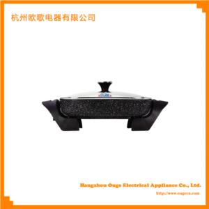Import Electric aluminum multi function high volume pot with non-stick surface HP1215 from chinese wholesale supplier and manufacturer