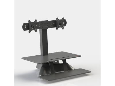 Import Electric Motor Control Sit-Standing Desktop Solution With Dual Monitor-HDWE001-2 from chinese wholesale supplier and manufacturer
