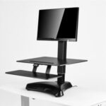 Import Electric Motor Control Sit-Standing Desktop Solution With Single Monitor from chinese wholesale supplier and manufacturer