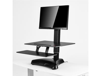 Import Electric Motor Control Sit-Standing Desktop Solution With Single Monitor from chinese wholesale supplier and manufacturer