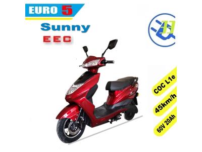 Import electric motorcycle EEC EURO5 COC e scooter (Sunny) Slane EV33 from chinese wholesale supplier and manufacturer