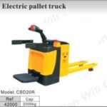 Import Electric pallet truck 42000 from chinese wholesale supplier and manufacturer