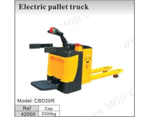 Import Electric pallet truck 42000 from chinese wholesale supplier and manufacturer