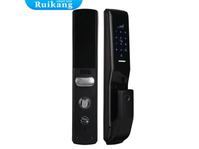 Import Electronic office biometric fingerprint hook lock smart display automatic alloy door lock from chinese wholesale supplier and manufacturer