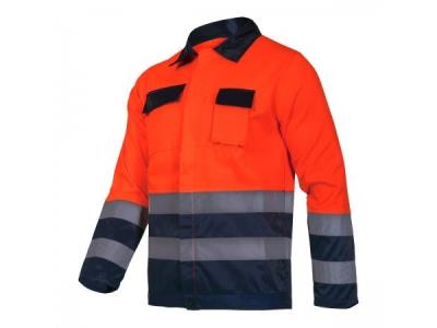 Import Europe Polycotton HiVI Jacket with Reflector from chinese wholesale supplier and manufacturer