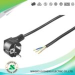 Import European CEE7/7 Schuko power cord（90° Angled&Straight Type） from chinese wholesale supplier and manufacturer