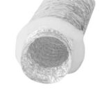Import Exported to Australia White PE polyester insulated acoustic flexible air ducts for AC vent from chinese wholesale supplier and manufacturer