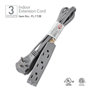 Import EXTENSION CORD from chinese wholesale supplier and manufacturer